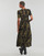 Textil Ženy Společenské šaty Ikks BX30695 Khaki / Černá