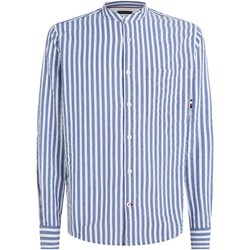 Textil Muži Košile s dlouhymi rukávy Tommy Hilfiger MW0MW30685 Modrá