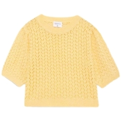 Textil Ženy Svetry Compania Fantastica COMPAÑIA FANTÁSTICA Top 70003 - Yellow Žlutá
