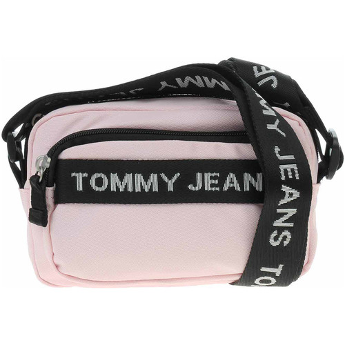 Taška Kabelky  Tommy Hilfiger dámská kabelka AW0AW14547 TH3 Precious Pink Růžová