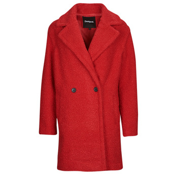 Textil Ženy Kabáty Desigual LONDON Červená