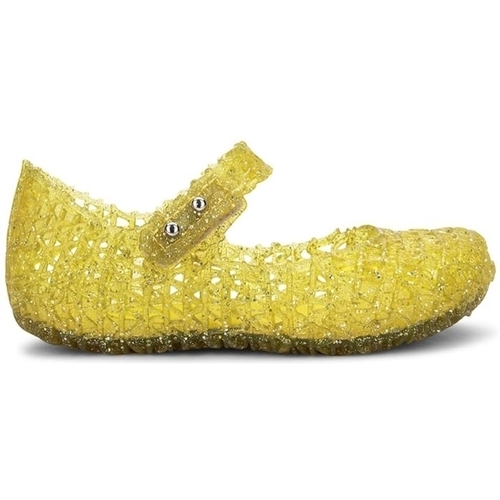 Boty Děti Sandály Melissa MINI  Campana Papel B - Glitter Yellow Žlutá
