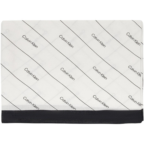 Textilní doplňky Šály / Štóly Calvin Klein Jeans dámský šátek K60K609160 0GN black-white Černá