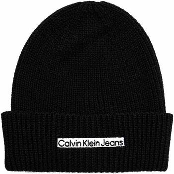 Textilní doplňky Čepice Calvin Klein Jeans pánská čepice K50K509895 BDS black Černá