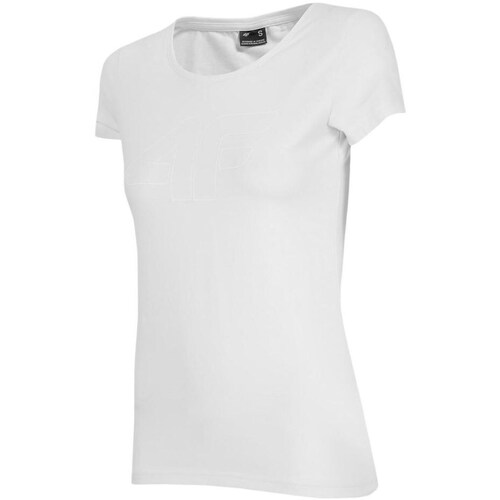 Textil Ženy Trička s krátkým rukávem 4F TSD353 Bílá