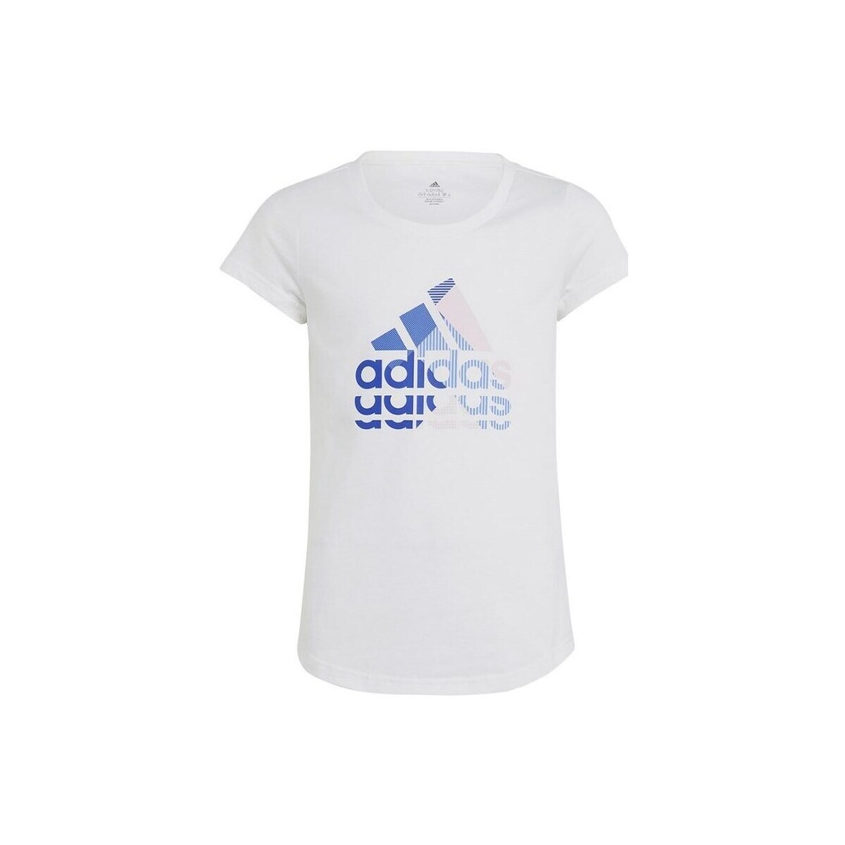 Textil Dívčí Trička s krátkým rukávem adidas Originals Big Logo GT JR Bílá