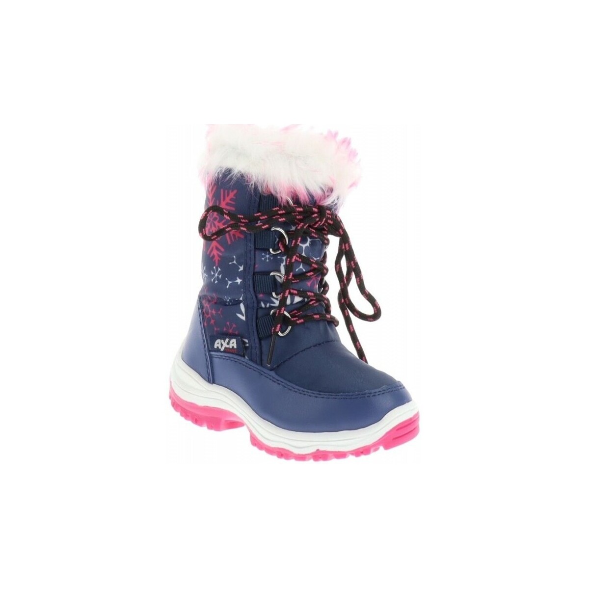 Boty Chlapecké Zimní boty Axa -64529A Modrá
