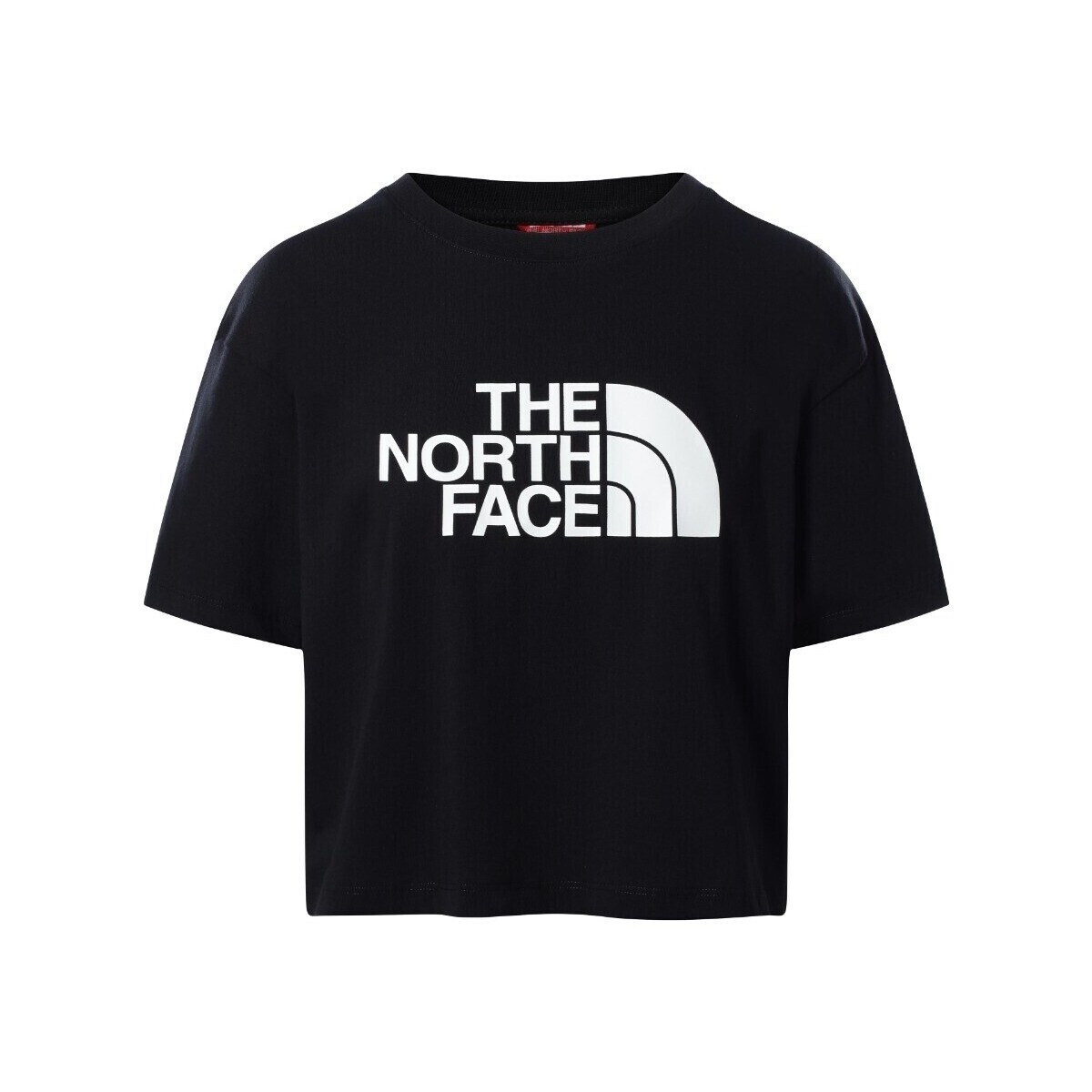 Textil Ženy Trička s krátkým rukávem The North Face Cropped Easy Tee Černá