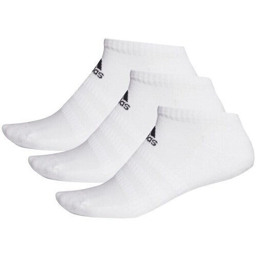 Spodní prádlo Ponožky adidas Originals Cushioned Lowcut 3PP Bílá