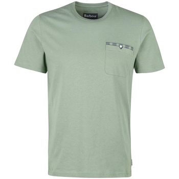 Textil Muži Trička & Pola Barbour Tayside T-Shirt - Agave Green Zelená
