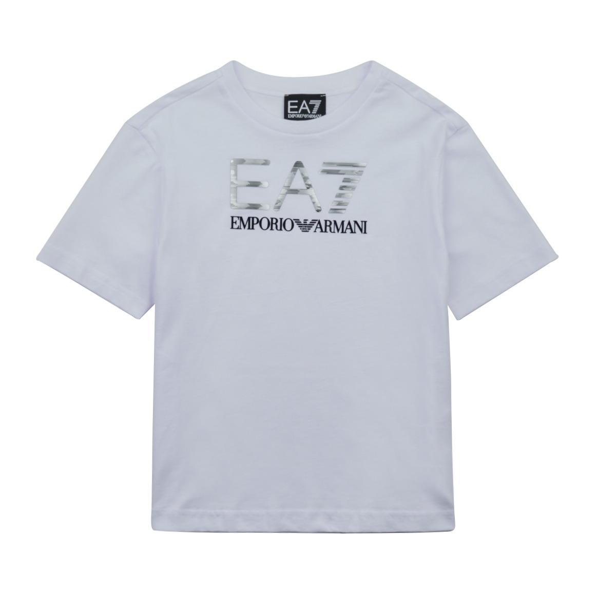 Textil Chlapecké Trička s krátkým rukávem Emporio Armani EA7 VISIBILITY TSHIRT Bílá
