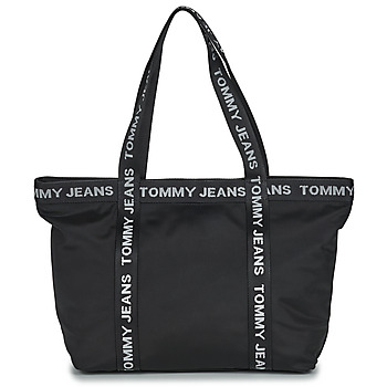 Taška Ženy Velké kabelky / Nákupní tašky Tommy Jeans TJW ESSENTIALS TOTE Černá
