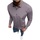 Textil Muži Košile s dlouhymi rukávy Ozonee Pánské košile Gejza vícebarevná Bílá