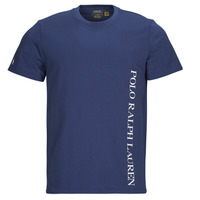 Textil Muži Trička s krátkým rukávem Polo Ralph Lauren S/S CREW SLEEP TOP Modrá