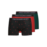 Spodní prádlo Muži Boxerky Polo Ralph Lauren CLSSIC TRUNK 3 PACK Černá / Červená / Zelená