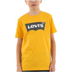 Textil Chlapecké Trička s krátkým rukávem Levi's  Žlutá