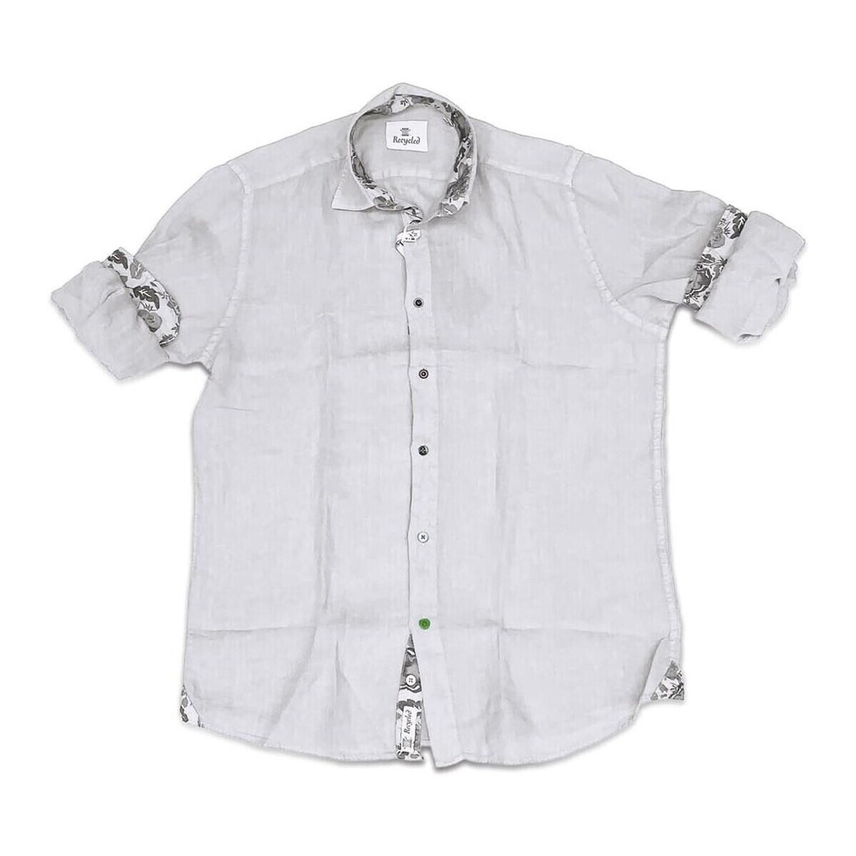 Textil Muži Košile s dlouhymi rukávy Recycled            