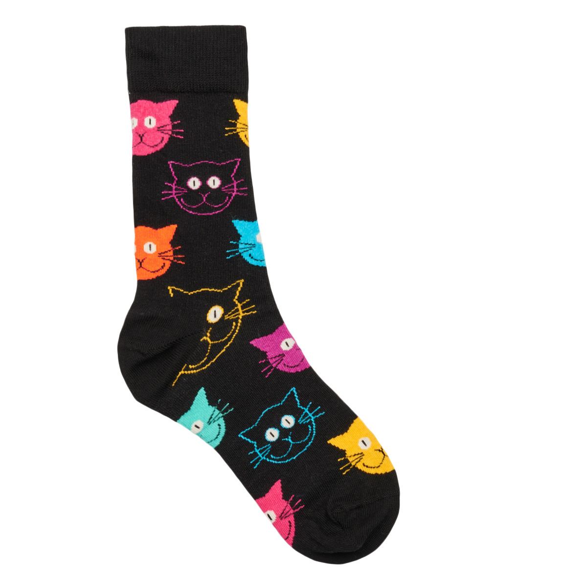 Levně Happy socks Podkolenky CAT ruznobarevne
