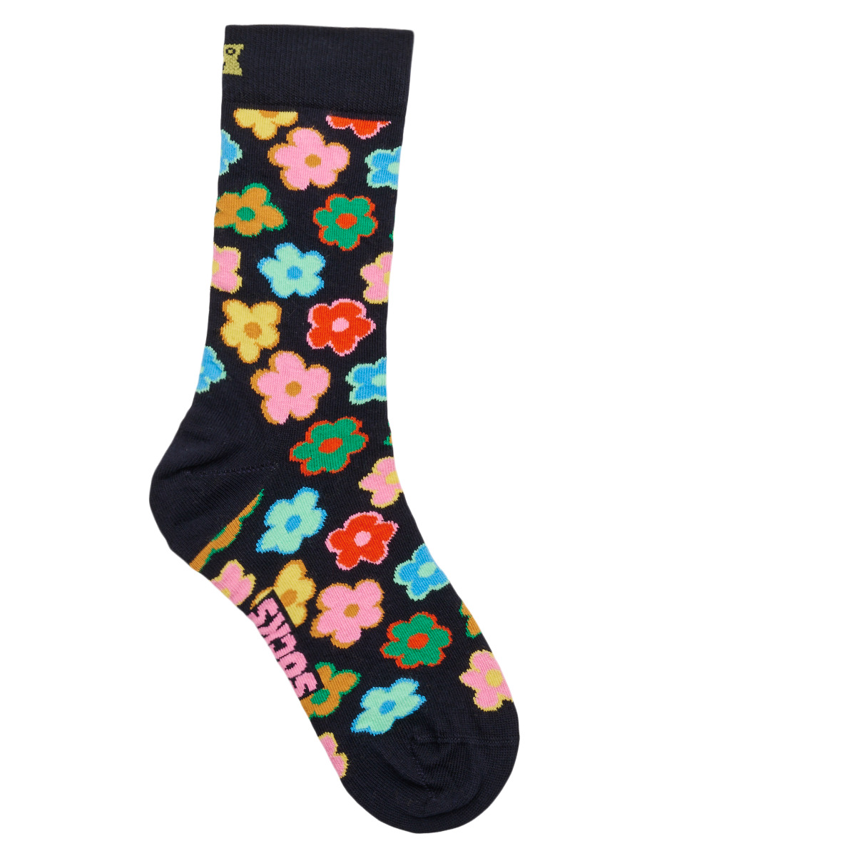 Levně Happy socks Podkolenky FLOWER ruznobarevne