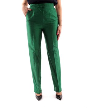 Textil Ženy Oblekové kalhoty Maxmara Studio CALADIO Zelená