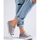 Boty Ženy Módní tenisky Pk Luxusní šedo-stříbrné  tenisky dámské bez podpatku 
