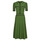 Textil Ženy Společenské šaty Karl Lagerfeld S SLV KNIT DRESS Zelená / Černá