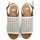 Boty Ženy Sandály Wild 061114 bílé dámské sandály na podpatku Bílá