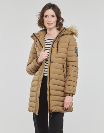 Superdry FUJI HOODED MID LENGTH PUFFER