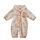 Textil Děti Overaly / Kalhoty s laclem Patagonia BABY REVERSIBLE DOWN SWEATER HOODY Béžová