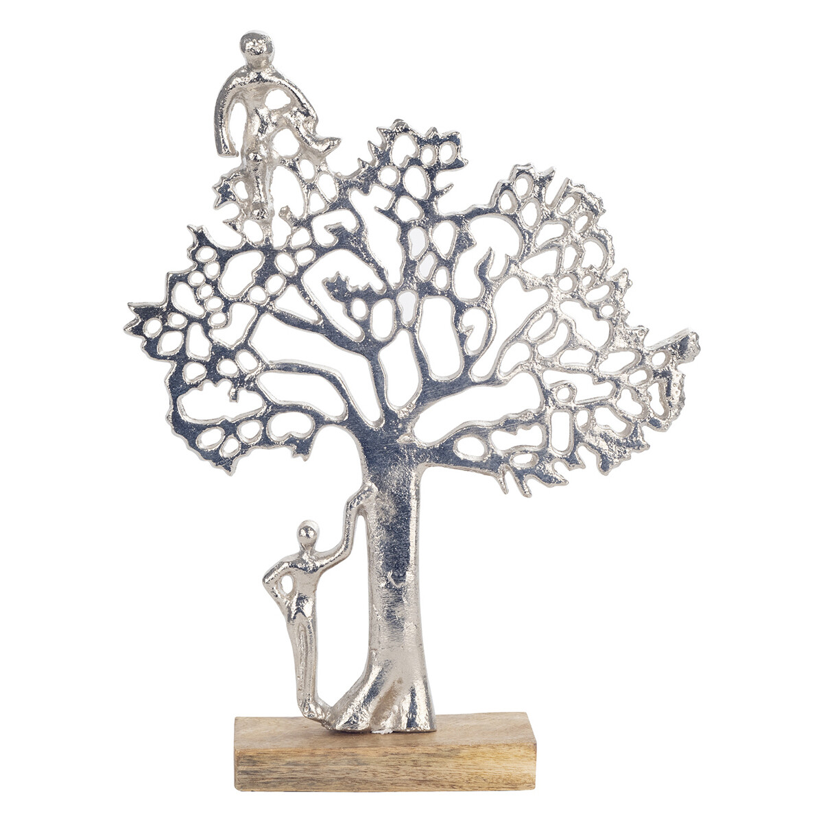 Bydlení Sošky a figurky Signes Grimalt Tree Desktop Ornament Stříbrná       