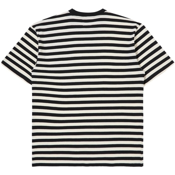 Edwin Basic Stripe T-Shirt - Black/White           