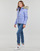 Textil Ženy Prošívané bundy Tommy Jeans TJW BASIC HOODED DOWN JACKET Modrá / Nebeská modř