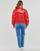 Textil Ženy Prošívané bundy Tommy Jeans TJW BADGE GLOSSY PUFFER Červená