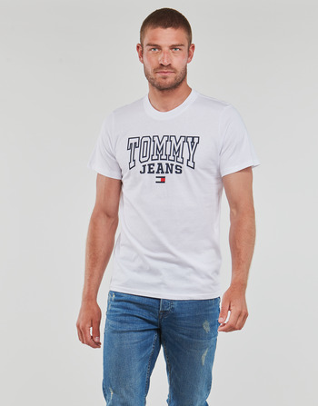 Textil Muži Trička s krátkým rukávem Tommy Jeans TJM RGLR ENTRY GRAPHIC TEE Bílá