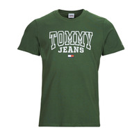 Textil Muži Trička s krátkým rukávem Tommy Jeans TJM RGLR ENTRY GRAPHIC TEE Zelená