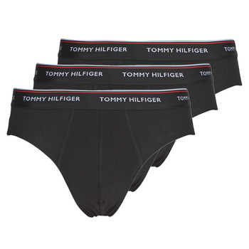 Spodní prádlo Muži Slipy Tommy Hilfiger PREMIUM ESSENTIALS X3 Černá