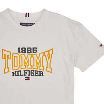 Tommy Hilfiger TOMMY 1985 VARSITY TEE S/S Bílá