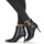 Boty Ženy Polokozačky Versace Jeans Couture 75VA3S57 Černá / Zlatá