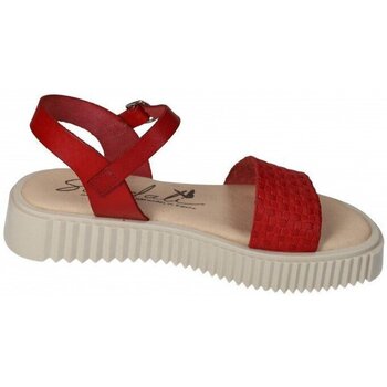 Boty Ženy Sandály Sandali  Červená