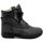 Boty Chlapecké Kotníkové boty Arno Livex 410 černá líc pánská kotníčková nadměrná obuv Černá