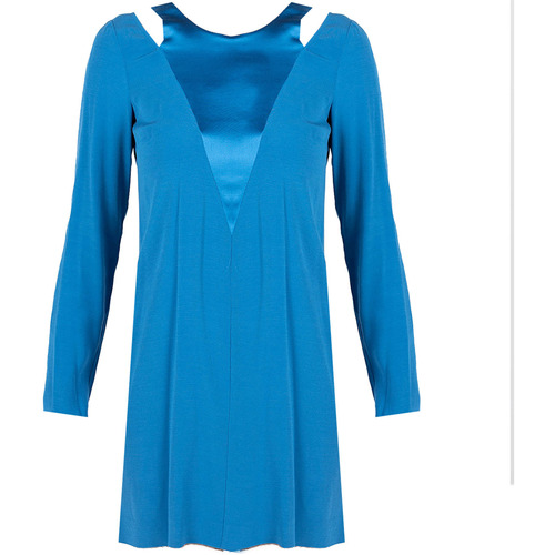 Textil Ženy Krátké šaty Patrizia Pepe 8A0691/AD83 Modrá