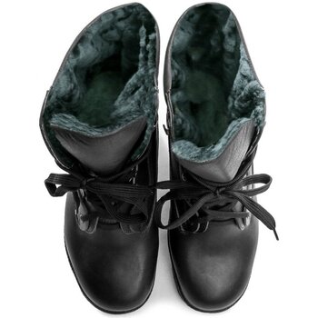 Arno Livex 410 černá líc pánská zimní kotníčková nadměrná obuv Černá