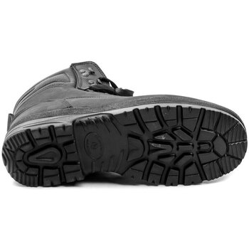 Arno Livex 410 černá nubuk pánská zimní kotníčková nadměrná obuv Černá