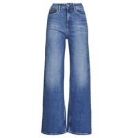 Textil Ženy Jeans široký střih Pepe jeans LEXA SKY HIGH Džínová modř