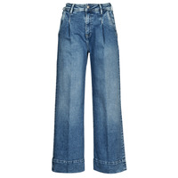 Textil Ženy Jeans široký střih Pepe jeans LUCY Modrá
