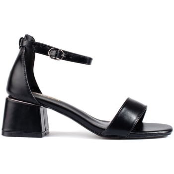 Boty Ženy Sandály Vinceza Trendy  sandály černé dámské na širokém podpatku 