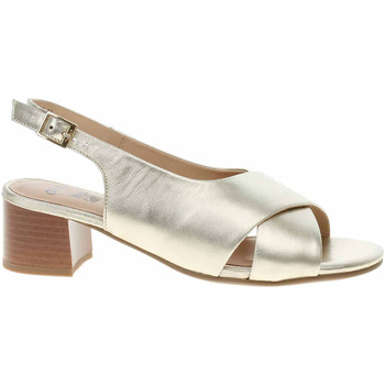 Boty Ženy Sandály Ara Dámské sandály  12-25605-11 platin Zlatá