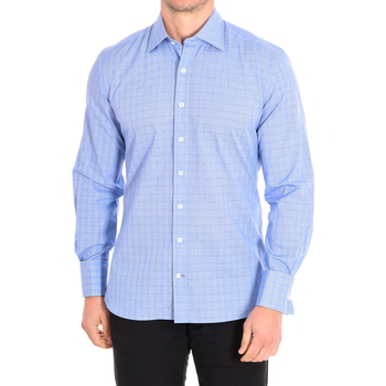 Textil Muži Košile s dlouhymi rukávy CafÃ© Coton ALPHONSE3-82HDC Modrá