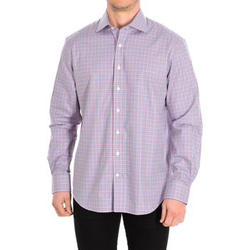 Textil Muži Košile s dlouhymi rukávy CafÃ© Coton COQ6-33LS Růžová