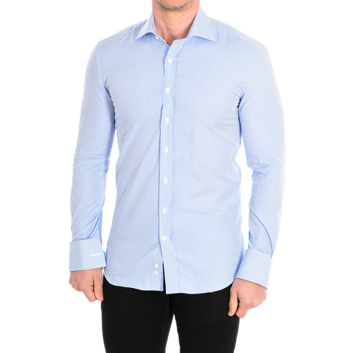 Textil Muži Košile s dlouhymi rukávy CafÃ© Coton THYM3-55DCSLIM           